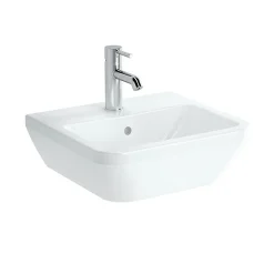 Vitra Integra Lavabo 45x40 cm avec trou pour robinetterie au milieu, Blanc (7047-003-0001)