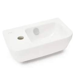 Vitra Intégra Lave-mains 37x22 cm, trou pour robinet à gauche, blanc (7090-003-0028)