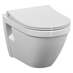 VITRA Pack WC S50 suspendu sans bride abattant fermeture douce 3/6L 7740B0036037