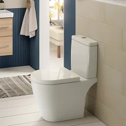 WC à poser compact sans bride VILLEROY ET BOCH Avento avec abattant