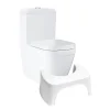 WC à poser sans bride GROHE Euro Ceramic + Tabouret physiologique Blanc