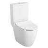 WC à poser sans bride VITRA Sento + abattant slim frein de chute blanc