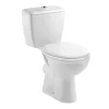 WC à poser sortie horizontale JACOB DELAFON Eolia avec abattant