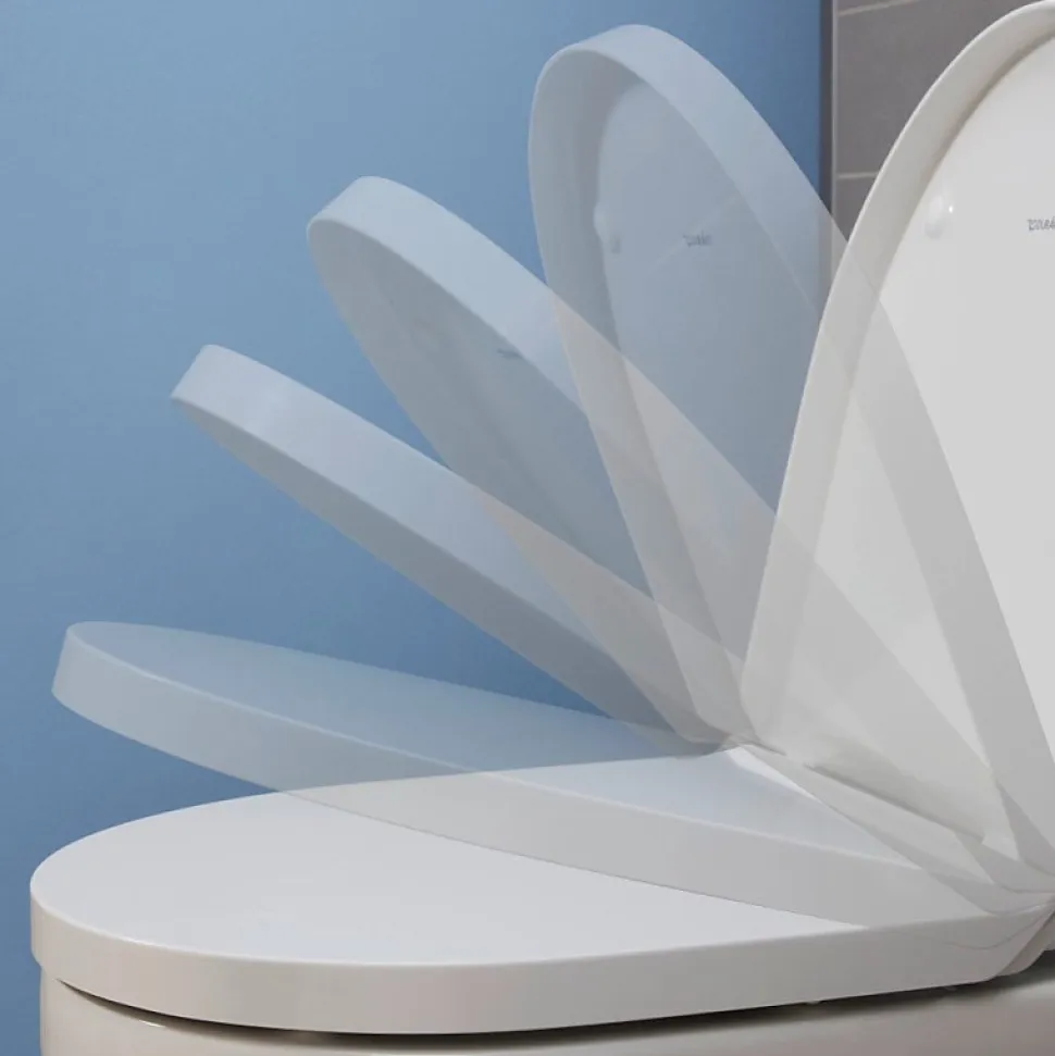WC à poser sortie horizontale DURAVIT Duravit No.1 avec abattant frein de chute