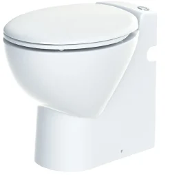 WC broyeur avec abattant sortie horizontale et verticale Sanicompact Leader SFA