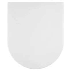 Wc Déclipsable Schulte - Avec Frein De Chute - Lunette Et Couvercle - Duroplast - Blanc