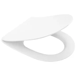 Wc Déclipsable Schulte -avec Frein De Chute - Lunette Et Couvercle - Duroplast - Blanc