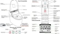 WC Japonais Monobloc TopToilet Luxe Platinium 2 Plus