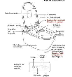 WC Japonais Suspendu TopToilet CRYSTAL 2