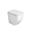 Wc Sur Pied Encastré Blanc Poli Mozart