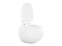 WC suspendu blanc en céramique - HURO II