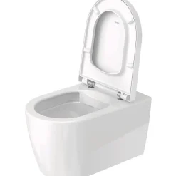 WC suspendu sans bride DURAVIT Me by Starck avec abattant frein de chute