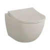 WC suspendu sans bride VITRA Sento lin + abattant