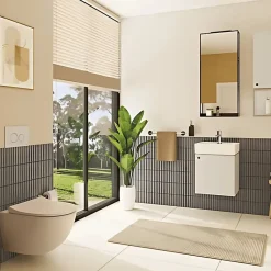 WC suspendu sans bride VITRA Sento lin + abattant