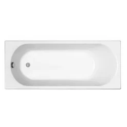 170x70 cm Ensemble baignoire Opal Plus universelle +Pare baignoire pliable, 2 volets chrome + pieds (XWP1270000-SETP2)