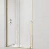 X-MOTION Porte de douche 110x200cm Coulissante, anticalcaire avec profilé Or brillant (SATBWIXM110NIKAZ)