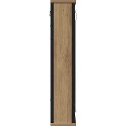 ZMH Armoire à miroir de salle de bain chêne artisanal 42x12x60 cm
