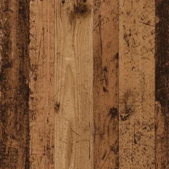 ZMH Armoire de salle de bain vieux bois 30x30x100cm bois ingénierie