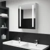 ZMH Armoire de salle de bain à miroir LED 50x13x70 cm