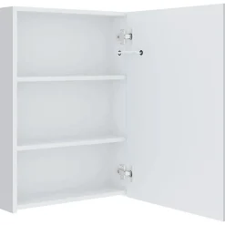 ZMH Armoire de salle de bain à miroir LED 50x13x70 cm