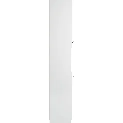 ZMH Armoire de salle de bain blanc 32x34x188,5 cm bois d'ingénierie