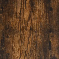ZMH Meuble d'évier chêne fumé 80x33x60 cm bois d'ingénierie